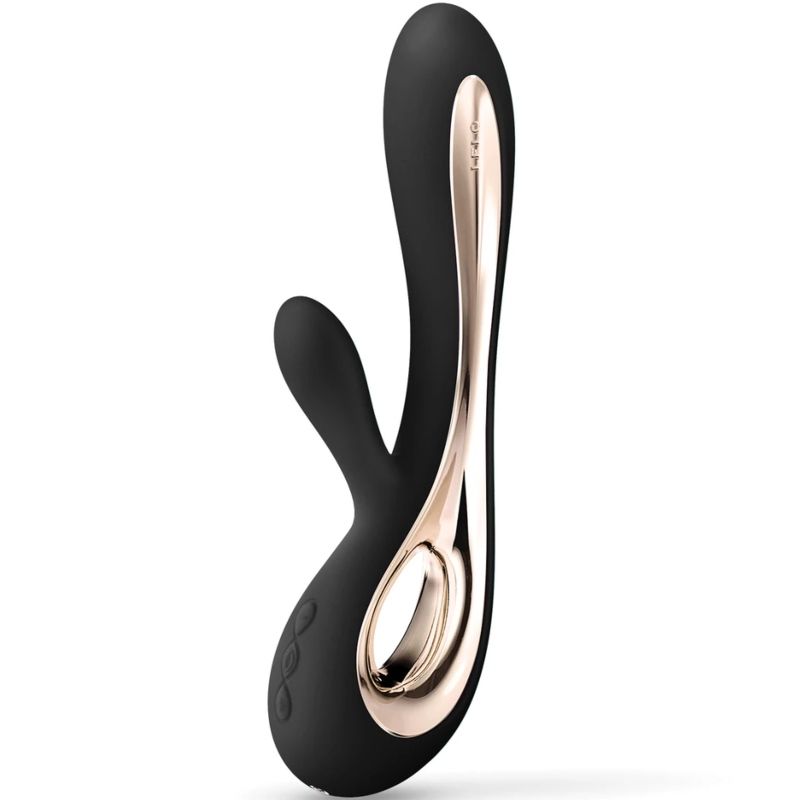 LELO - SORAYA 2 RABBIT & G-SPOT VIBRATOR -  BLACK 