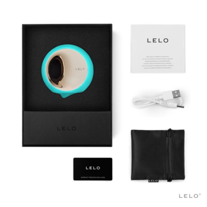 LELO - ORA 3 STIMULATOR - AQUA GREEN