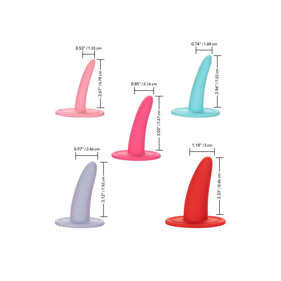 CALEXOTICS – SET OD 5 VAGINALNIH I ANALNIH DILATORA