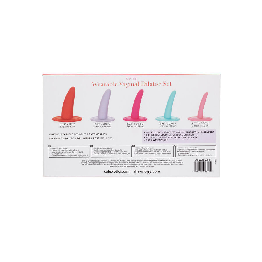 CALEXOTICS – SET OD 5 VAGINALNIH I ANALNIH DILATORA
