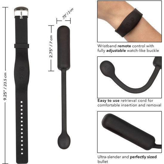 CALEXOTICS - PETITE BULLET VIBRATOR - REMOTE CONTROL