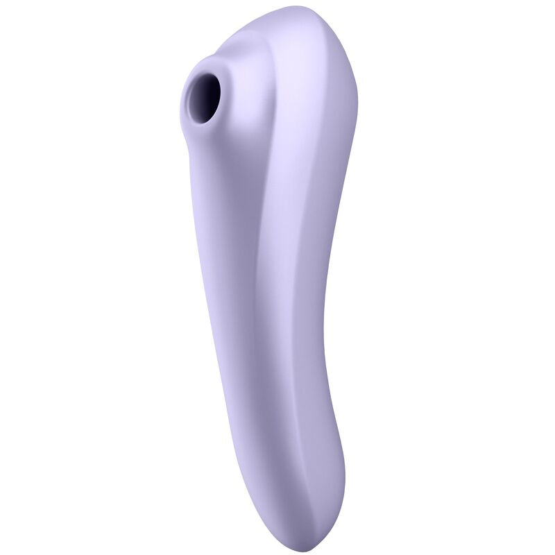 SATISFYER - DUAL PLEASURE AIR PULSE & G-SPOT VIBRATOR MAUVE