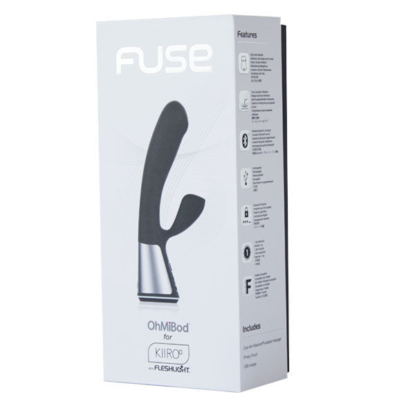 KIIROO - OHMIBOD FUSE APLIKACIJA DALJINSKI UPRAVLJAČ CRNI