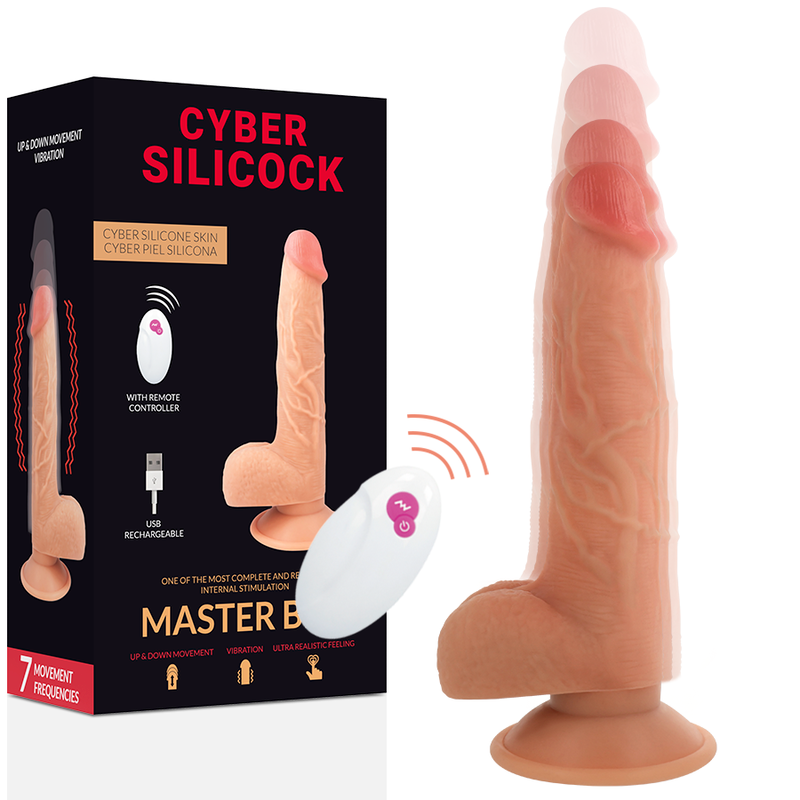 CYBER SILICOCK - REALISTIČNI DILDO MASTER BEN 23,88 CM - APP